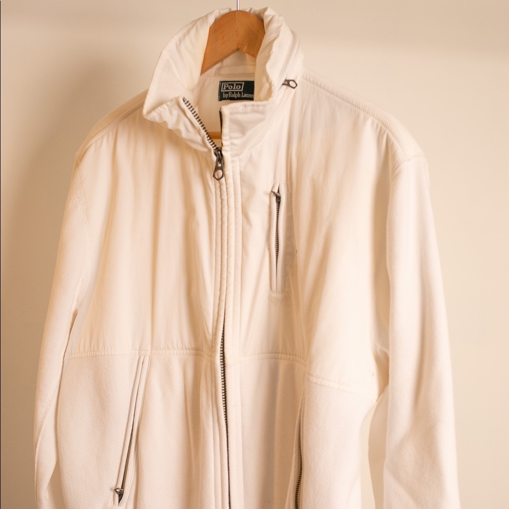 Ralph Lauren White Utility Jacket